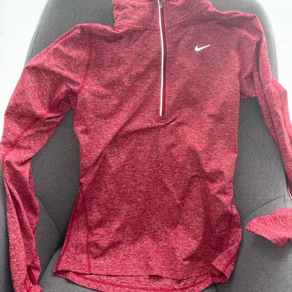 Nike Women's Pink Workout Hoodie - Picture 1 of 4